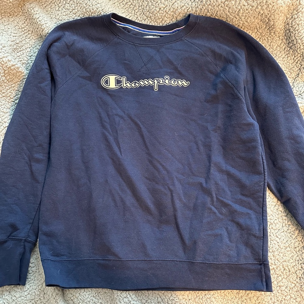 Champion Blue Crewneck